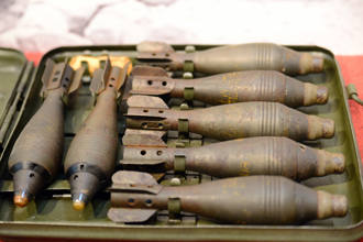 50-мм ротный миномёт РМ-40 образца 1940 года, Музей отечественной военной истории в Падиково