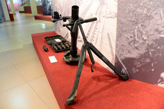 50-мм ротный миномёт РМ-40 образца 1940 года, Музей отечественной военной истории в Падиково