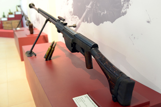 14,5-мм противотанковое ружьё Симонова образца 1941 года, Музей отечественной военной истории в Падиково