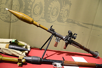 Ручной противотанковый гранатомёт РПГ-7В, Музей отечественной военной истории в Падиково