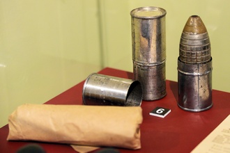 Осколочная граната к ружейному гранатомёту Дьяконова , Музей отечественной военной истории в Падиково
