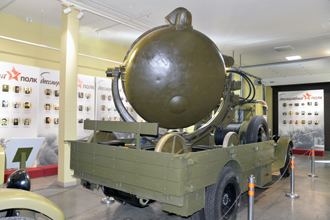 Прожекторная станция З-15-4 на базе грузового автомобиля ЗИС-12, Музей отечественной военной истории в Падиково