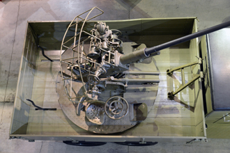 Грузовой автомобиль Зис-6 (6х4) и 37-мм зенитная пушка 61-К, Музей отечественной военной истории в Падиково