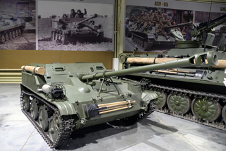Противотанковая авиадесантная самоходная артиллерийская установка АСУ-57 (Объект 572), Музей отечественной военной истории в Падиково