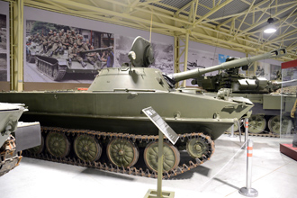 Плавающий танк ПТ-76Б, Музей отечественной военной истории в Падиково