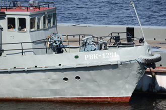 Рейдовый водолазный катер РВК-1251, Главный военно-морской парад, Санкт-Петербург, 2019 год