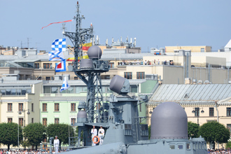 Ракетный катер «Моршанск» пр. 1241, Главный военно-морской парад, Санкт-Петербург, 2019 год