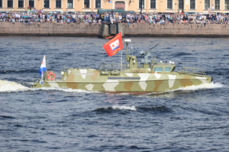 Патрульный катер «Евгений Колесников», пр. 03160, Главный военно-морской парад, Санкт-Петербург, 2019 год