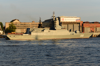 Корвет «Стерегущий» пр. 20380, Главный военно-морской парад, Санкт-Петербург, 2019 год