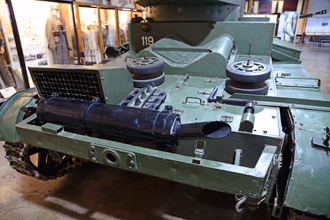 Лёгкий танк Т-26 обр.1933 года, Ps.163-33, Танковый музей в Парола