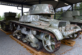 Лёгкий танк ХT-133, Ps.164-7, Танковый музей в Парола