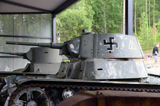 Лёгкий танк ХT-133, Ps.164-7, Танковый музей в Парола