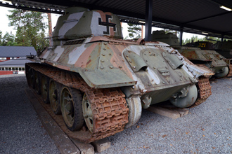 Средний танк Т-34-85, Ps.245-2, Танковый музей в Парола