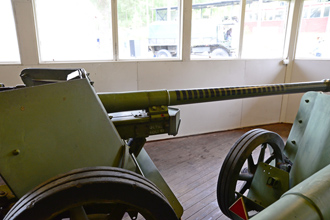 Противотанковая пушка 75 K 40 (7,5 cm Pak 40), Танковый музей в Парола
