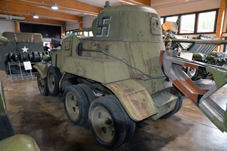 Бронеавтомобиль БА-10, Танковый музей в Парола