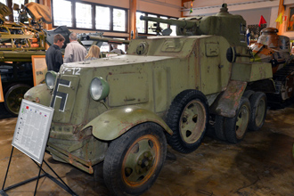 Бронеавтомобиль БА-10, Танковый музей в Парола