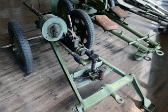 Автоматическая пушка 20 PstK/40 (20 mm antitank gun M/40 Madsen, Дания), Танковый музей в Парола