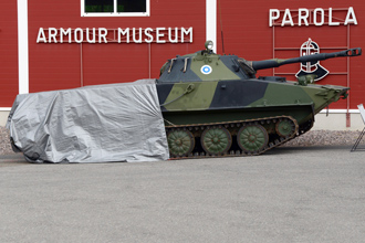 Плавающий танк ПТ-76Б, Танковый музей в Парола
