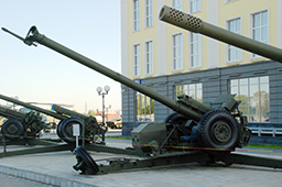 125-мм противотанковая пушка с самодвижением «Спрут-Б» (2А45М), музей «Боевая слава Урала» 