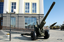 152-мм гаубица-пушка МЛ-20 образца 1937 года, музей «Боевая слава Урала» 