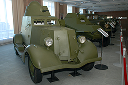 Бронеавтомобиль БА-20 (макет), музей «Боевая слава Урала» 