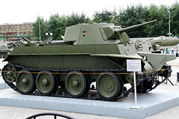 Лёгкий танк БТ-7, музей «Боевая слава Урала» 