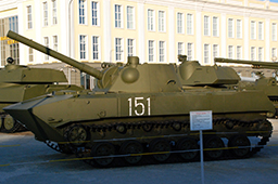 120-мм САУ Нона-С 2С9, музей «Боевая слава Урала» 