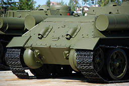122-мм САУ СУ-122, музей «Боевая слава Урала» 