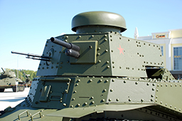 Лёгкий танк Т-18 (макет с подлинными элементами), музей «Боевая слава Урала» 