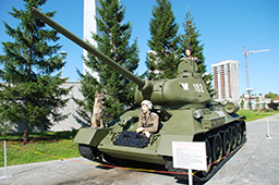 Средний танк Т-34-85М1 (башня производства Bumar Labedy, корпус нижнетагильский), музей «Боевая слава Урала» 