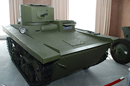 Плавающий танк Т-37А образца 1932 года, музей «Боевая слава Урала» 