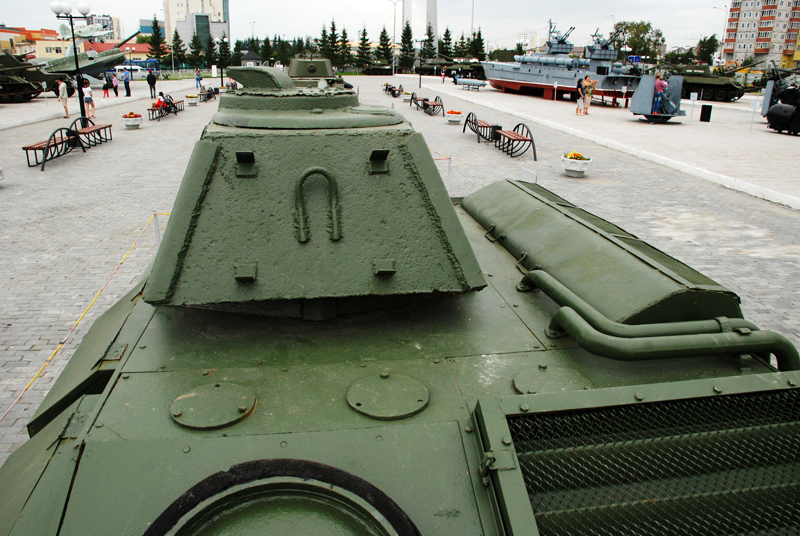 Лёгкий танк Т-70, музей «Боевая слава Урала» 