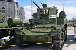 Лёгкий танк M3A1 «Stuart», музей «Боевая слава Урала», г.Верхняя Пышма