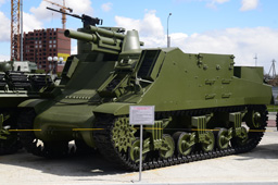 105-мм самоходная гаубица «Priest» M7B2, музей «Боевая слава Урала», г.Верхняя Пышма