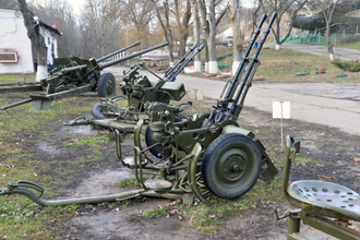 14,5-мм зенитная пулемётная установка ЗПУ-2, Военно-исторический комплекс имени Н. Д. Гулаева