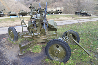 14,5-мм зенитная пулемётная установка ЗПУ-4, Военно-исторический комплекс имени Н. Д. Гулаева