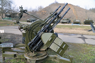 14,5-мм зенитная пулемётная установка ЗПУ-4, Военно-исторический комплекс имени Н. Д. Гулаева
