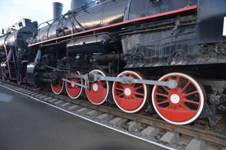 Паровоз Ем-3956 (он же Еа-3510), Музей Северо-Кавказской железной дороги