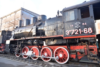 Паровоз Эм721-68, Музей Северо-Кавказской железной дороги