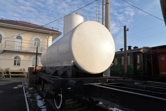Двухосная цистерна типа «Русских казенных железных дорог», Музей Северо-Кавказской железной дороги