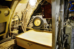 Выгородка штурмана, подводная лодка С-189