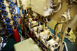 пост управления цистернами главного балласта, подводная лодка С-189