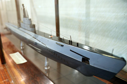 Макет подводной лодки пр.613, филиал ЦВВМ - подводная лодка Д-2 «Народоволец»