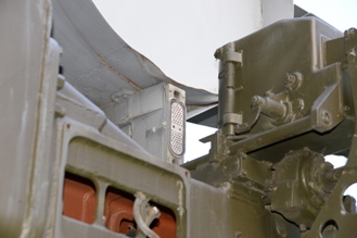 Пусковая установка 2П24 с ракетами 3М8 из состава ЗРК 2К11 «Круг», «Музей боевой и трудовой славы» в Парке Победы, Саратов