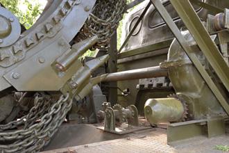 Быстроходная траншейная машина БТМ-3, «Музей боевой и трудовой славы» в Парке Победы, Саратов