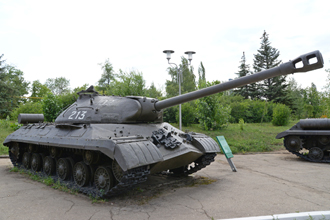 Тяжёлый танк ИС-3, «Музей боевой и трудовой славы» в Парке Победы, Саратов