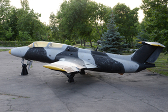 Учебно-тренировочный самолёт Аэро Л-29 «Дельфин», «Музей боевой и трудовой славы» в Парке Победы, Саратов