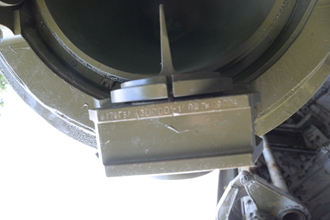 Пусковая установка 9П129 с ракетой 9М79 комплекса «Точка», «Музей боевой и трудовой славы» в Парке Победы, Саратов