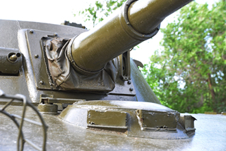 Плавающий танк ПТ-76Б, «Музей боевой и трудовой славы» в Парке Победы, Саратов