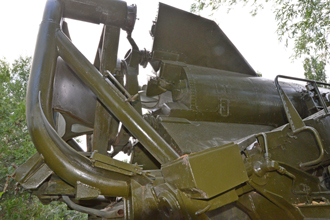 Пусковая установка 9П117М комплекса 9К72 «Эльбрус» с ракетой 8К14 (Р-17), «Музей боевой и трудовой славы» в Парке Победы, Саратов